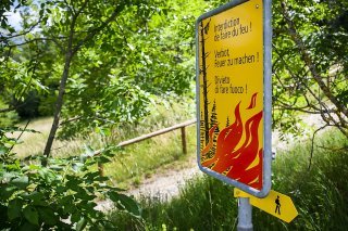 Le Valais décrète une interdiction générale de faire du feu en plein air sur son territoire (archives).